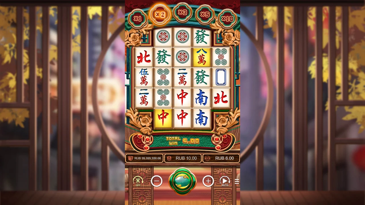 Vinnende kombinasjon i Mahjong Fortune