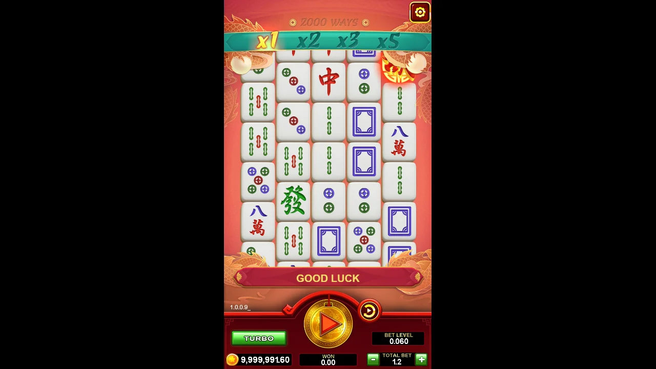 Grunnspillet i Golden Mahjong