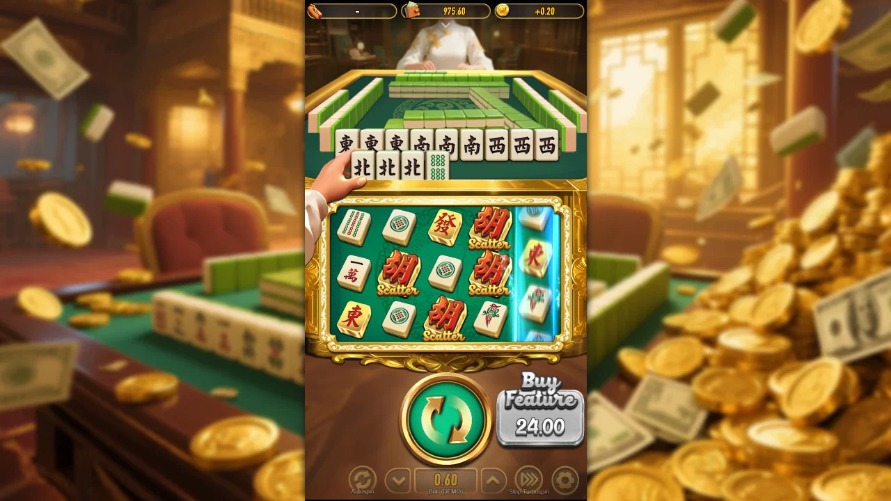 Grunnspillet i Mahjong Deluxe Hand
